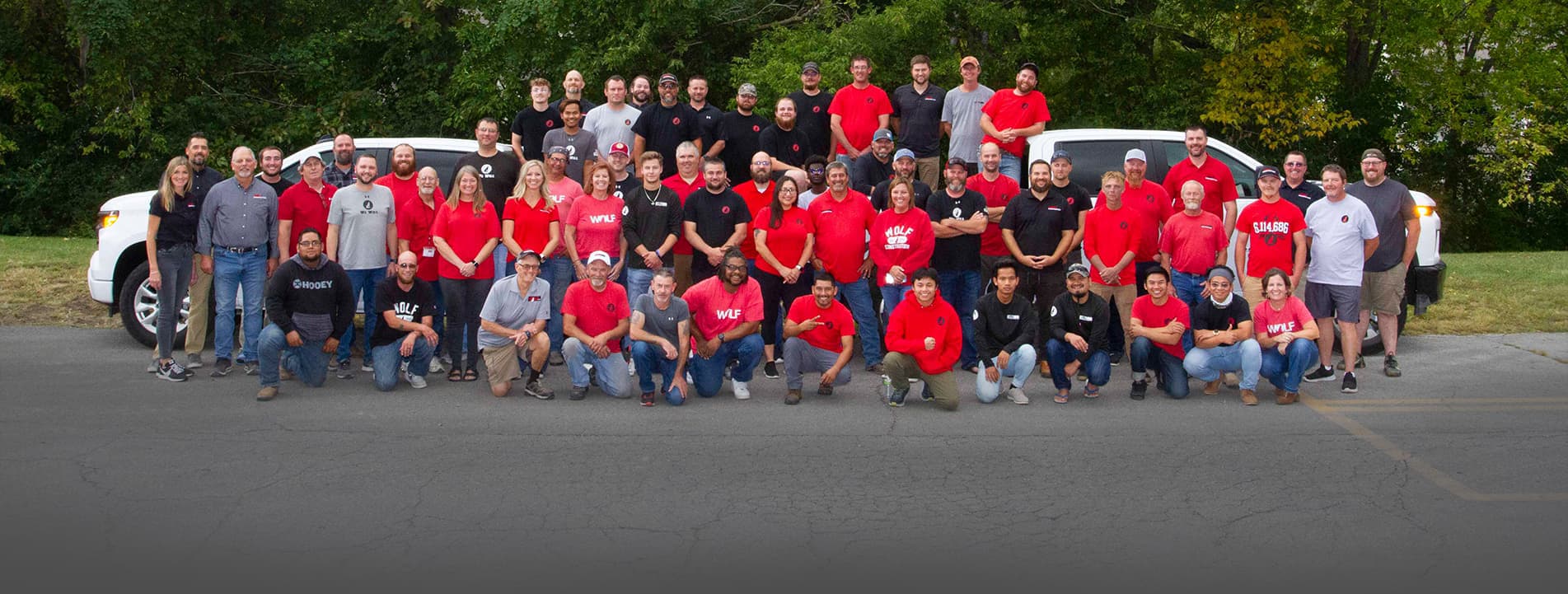 Wolf Roofing Team Photo