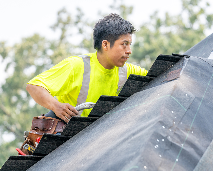 Commercial roof repairs in Central Iowa from Wolf Roofing