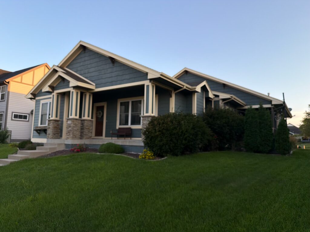 Ankeny Home Before Roof Replacement Ankeny home before its roof replacement