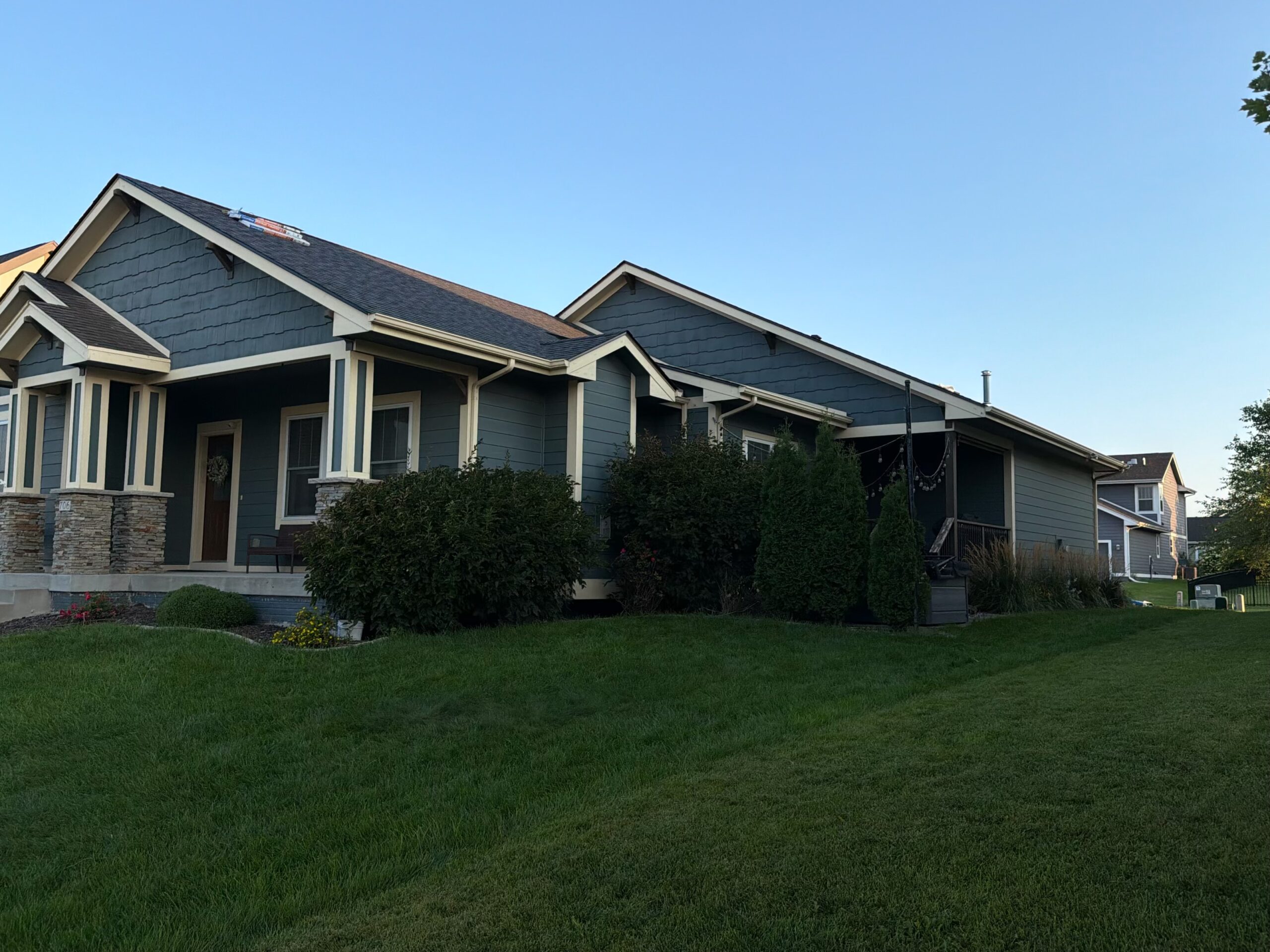 Ankeny Home Roof Replacement, CertainTeed NorthGate ClimateFlex Driftwood Ankeny roof replacement with CertainTeed NorthGate ClimateFlex shingles in Driftwood