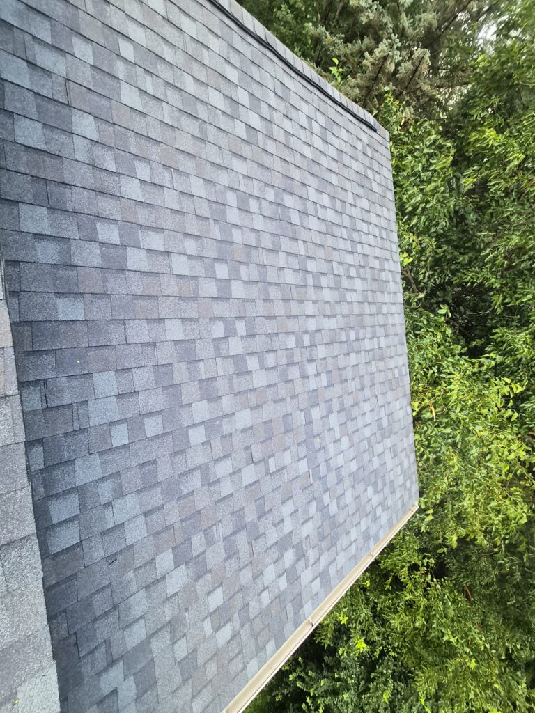 Landmark Georgetown Gray Shingle Roof CertainTeed Landmark Georgetown Gray shingle roof in West Des Moines