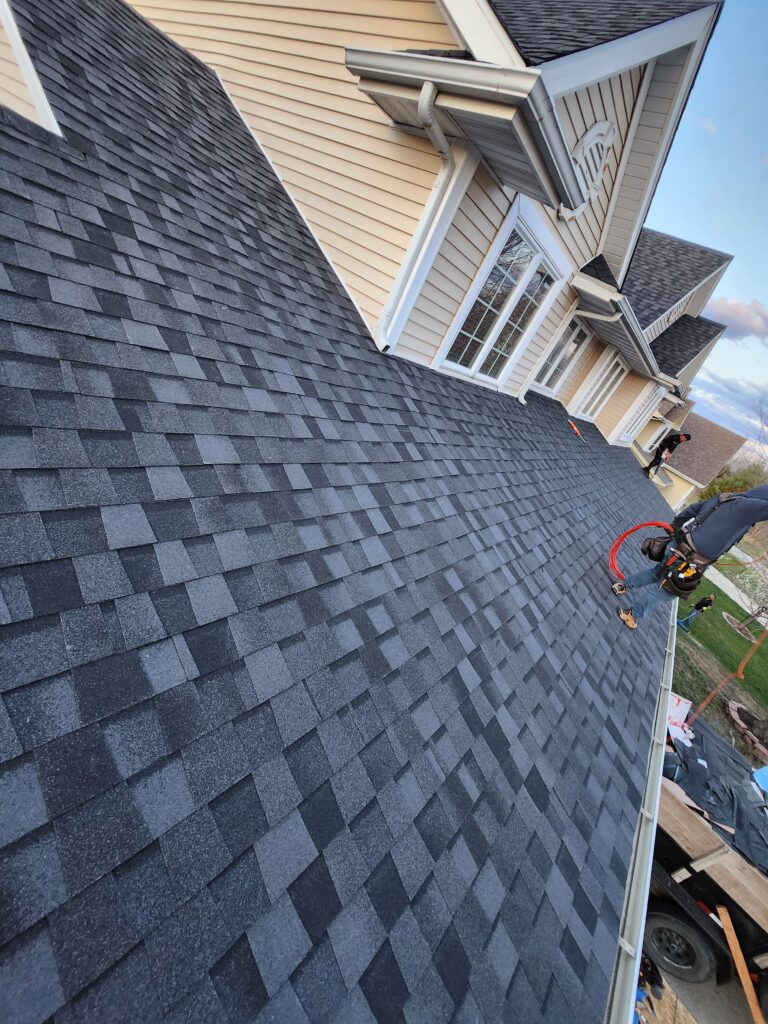 Finished NorthGate roof replacement on an Ankeny home