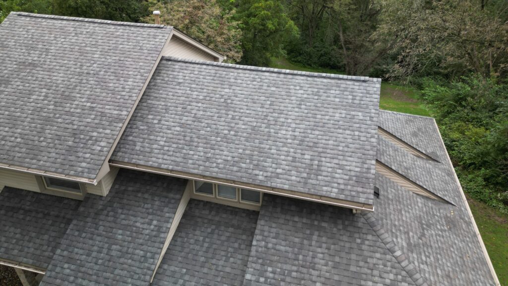 Georgetown Gray Shingles West Des Moines Georgetown Gray architectural shingles on a West Des Moines, IA home